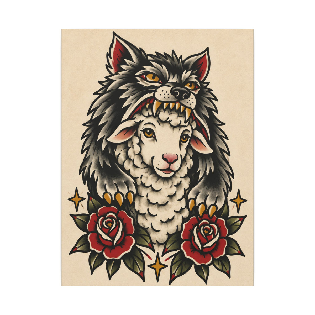 Gentle Heart Canvas Print — 18 × 24